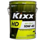 Масло моторн. Kixx 10W40 HD1 (D1) (синт.) (20л) (металл)