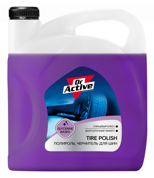 Sintec Dr.Active Полироль чернитель шин "Tire Polish" 6кг Sintec Dr.Active Полироль чернитель шин "Tire Polish" 6кг