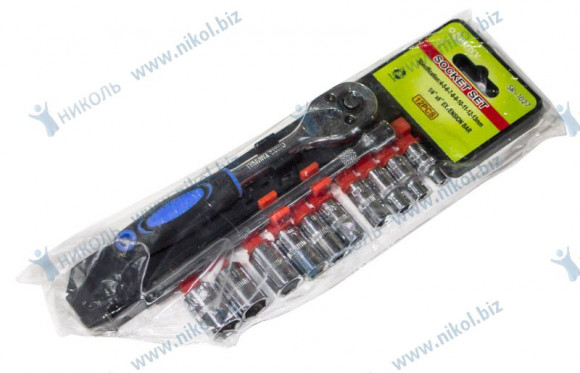 Набор головок 8 пр (8-22мм) 6гр. Набор головок 8 пр (8-22мм) 6гр.