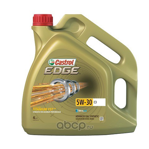 Масло мотор.  5W30 Castrol Edge C3 Titanium (4л)