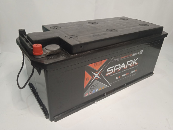 Аккумулятор 6СТ-190 SPARK конус стандарт