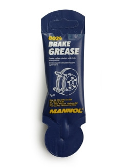 8024 Смазка для направляющих и поршня суппорта тормозной системы / Brake Grease (5гр.) 8024 Смазка для направляющих и поршня суппорта тормозной системы / Brake Grease (5гр.)