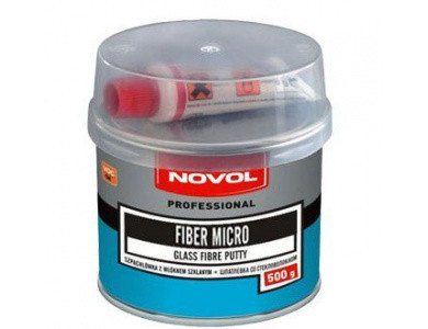Шпатлевка Micro Fiber (со стекловол.) (0,5 кг) (Novol) Шпатлевка Micro Fiber (со стекловол.) (0,5 кг) (Novol)