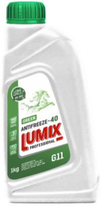 Антифриз LUMIX GREEN G11 (1 кг) 1*12шт Антифриз LUMIX GREEN G11 (1 кг) 1*12шт