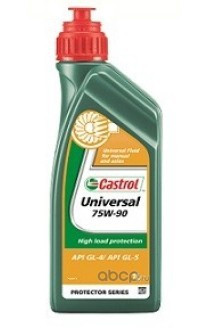 Масло трансм. 75W90 Castrol Universal GL4/GL5 (1л) Масло трансм. 75W90 Castrol Universal GL4/GL5 (1л)