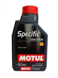 Масло мотор. MOTUL  0W30 SPECIFIC 2312 (1л) 1*12 шт.