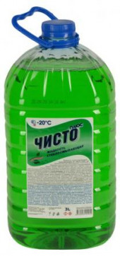 Омыватель стекол "Чисто Плюс -30 С" 3л ПЭТ Омыватель стекол "Чисто Плюс -30 С" 3л ПЭТ