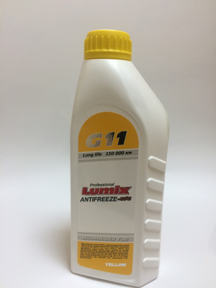 Антифриз LUMIX Yellow G11 (1 кг) 1*12шт Антифриз LUMIX Yellow G11 (1 кг) 1*12шт