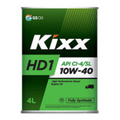 Масло моторн. Kixx 10W40 HD1 (D1) (синт.) (4л) 1*4 шт. (металл) Масло моторн. Kixx 10W40 HD1 (D1) (синт.) (4л) 1*4 шт. (металл)
