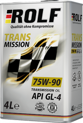 Масло трансм. ROLF Transmission SAE 75W90 API GL-4 (4л) 1*4шт