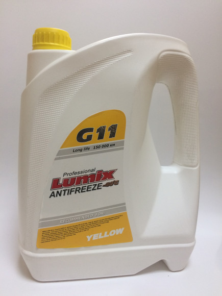 Антифриз LUMIX Yellow G11 (5 кг) 1*3шт Антифриз LUMIX Yellow G11 (5 кг) 1*3шт