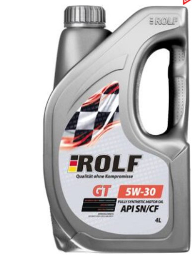 Масло мотор. ROLF GT SAE 5W30 API SN/CF 1л.Пластик Масло мотор. ROLF GT SAE 5W30 API SN/CF 1л.Пластик