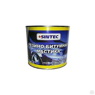 Мастика резино-битумная Sintec  2 кг 1*6шт