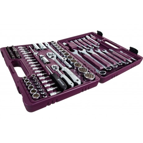 UTS0082 Набор инструмента универсальный 1/4", 1/2"DR, 82 предмета UTS0082 Набор инструмента универсальный 1/4", 1/2"DR, 82 предмета