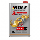 Масло мотор. ROLF 3-SYNTHETIC SAE 5W30 ACEA A3/B4 (1 л) 1*12шт Масло мотор. ROLF 3-SYNTHETIC SAE 5W30 ACEA A3/B4 (1 л) 1*12шт