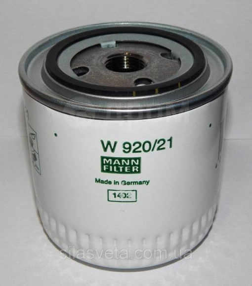 Фильтр масляный ВАЗ-2101-07 (MANN) (W920/21(10)) 1*10шт Фильтр масляный ВАЗ-2101-07 (MANN) (W920/21(10)) 1*10шт