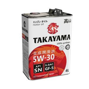 Масло моторное TAKAYAMA 5W30 ILSAC GF-5 API SN (4л) Пластик