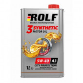 Масло мотор. ROLF 3-SYNTHETIC SAE 5W40 ACEA A3/B4 (1 л) 1*12шт Масло мотор. ROLF 3-SYNTHETIC SAE 5W40 ACEA A3/B4 (1 л) 1*12шт