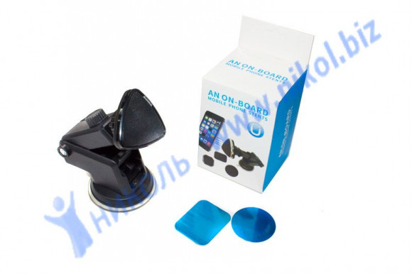 Держатель тел жесткое крепл магнит, крепеж на стекло 360° Держатель тел жесткое крепл магнит, крепеж на стекло 360°