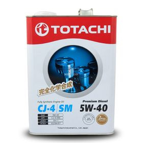 Масло моторное TOTACHI PREMIUM DIESEL FULLY SYNT CJ-4/SM 5W40 4л Масло моторное TOTACHI PREMIUM DIESEL FULLY SYNT CJ-4/SM 5W40 4л