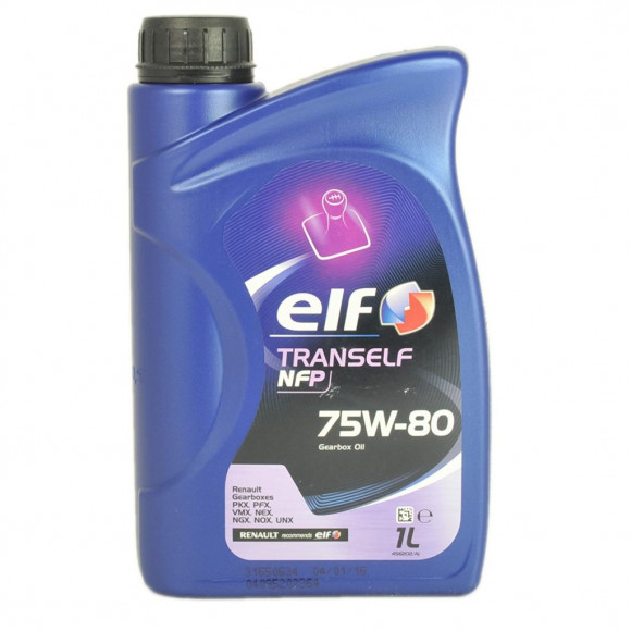 Масло трансм. 75W80 GL-4 ELF TRANSELF NFP (1л) (1*18) Масло трансм. 75W80 GL-4 ELF TRANSELF NFP (1л) (1*18)