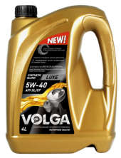 Масло мотор. 5W40 Волга-Ойл Luxe API SL/CF (4л) 1*3шт Масло мотор. 5W40 Волга-Ойл Luxe API SL/CF (4л) 1*3шт