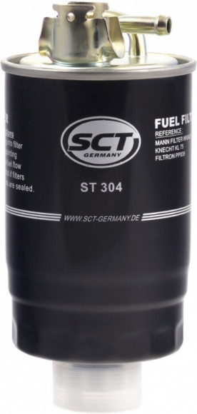 Фильтр топливный SCT ST 304- VAG GOLF/JETTA/LT/PASSAT/T3/T4 1.6D-2.5D-10