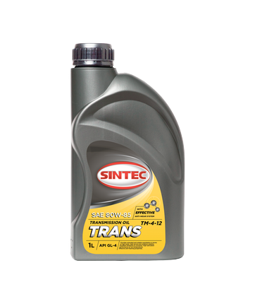 Масло трансм. SINTEC ТМ-4 80W85 API GL-4  (1л) 1*15шт