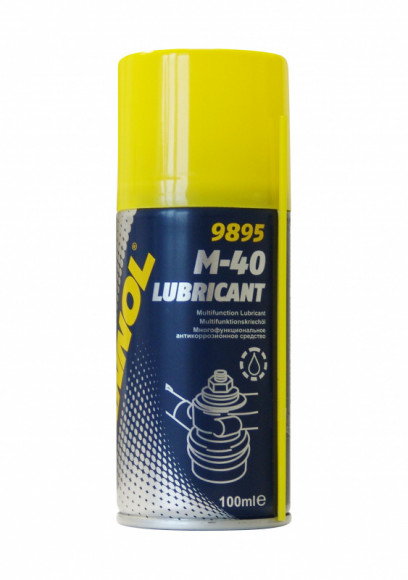 9895 Многофункц. антикор. средство / M-40 Lubricant / Multifunktion Lubricant (100мл.) 1*28шт. 9895 Многофункц. антикор. средство / M-40 Lubricant / Multifunktion Lubricant (100мл.) 1*28шт.
