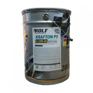 Масло мотор. ROLF KRAFTON P5 U SAE 10W40 API CI-4/SL (20 л)