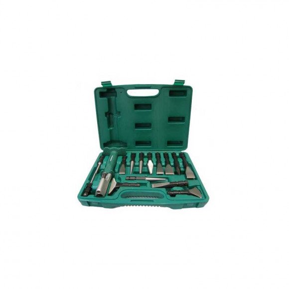 AG010143 Многофункциональный инструмент с сменными зубилами и выколотками AG010143 Многофункциональный инструмент с сменными зубилами и выколотками