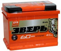 АКБ 6СТ-60 ЗВЕРЬ евро.(620А) АКБ 6СТ-60 ЗВЕРЬ евро.(620А)