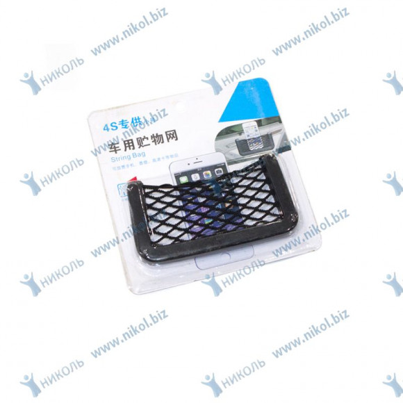 Держатель телефона карман-сеточка малая Держатель телефона карман-сеточка малая