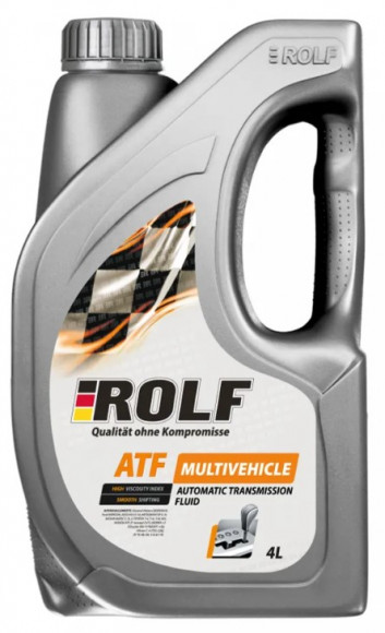Масло трансм. ROLF ATF Multivehicle (4л) 1*4шт пластик Масло трансм. ROLF ATF Multivehicle (4л) 1*4шт пластик