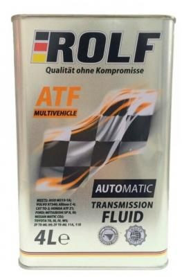 Масло трансм. ROLF ATF Multivehicle (4л) 1*4шт пластик Масло трансм. ROLF ATF Multivehicle (4л) 1*4шт пластик
