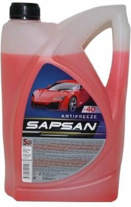Антифриз "Sapsan" Red (5кг) (1*3шт) Антифриз "Sapsan" Red (5кг) (1*3шт)