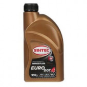 Жидкость тормоз. ДОТ-4 Sintec  EURO  (0,910г)  tk 250оС