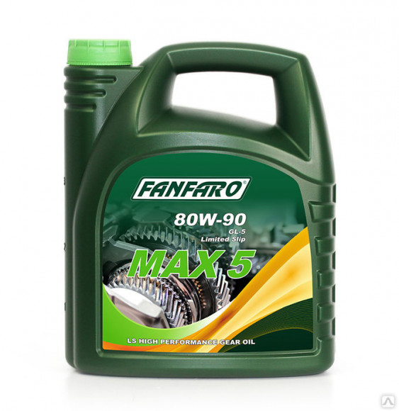Масло трансмис. Fanfaro MAX-5 SAE 80W-90 API GL-5 4л 1*4шт.(Белар.) Масло трансмис. Fanfaro MAX-5 SAE 80W-90 API GL-5 4л 1*4шт.(Белар.)