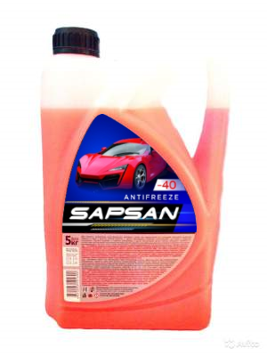 Антифриз "Sapsan" Red (3кг) (1*4шт) Антифриз "Sapsan" Red (3кг) (1*4шт)