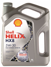Масло мотор. 5w-30 Shell Helix HX8 Synthetic 4 л. Масло мотор. 5w-30 Shell Helix HX8 Synthetic 4 л.