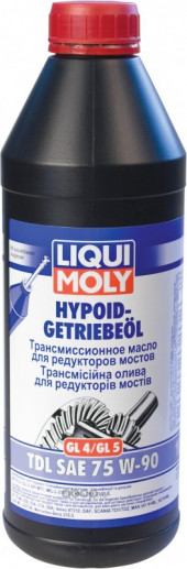 Масло трансмисс. Liqui Moly 75W90 THT TDL Trans GL-4/5 (1л) п/с Масло трансмисс. Liqui Moly 75W90 THT TDL Trans GL-4/5 (1л) п/с