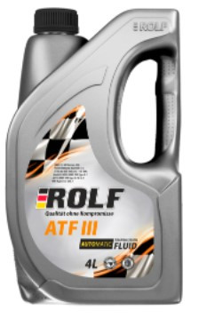 Масло трансм. ROLF ATF III  (4л) 1*4шт Пластик