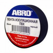 ABRO Изолента чёрная (9,1 м) 1*10 шт.(ET9121810BLKRW) ABRO Изолента чёрная (9,1 м) 1*10 шт.(ET9121810BLKRW)