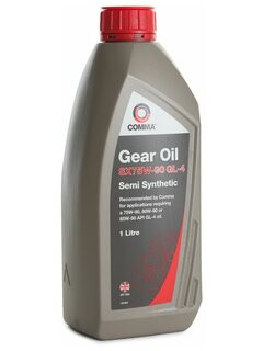 масло транс,полусинтич.75W90 COMMA SX GL-4 (1л)