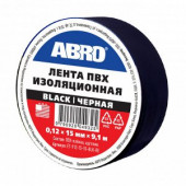 ABRO Изолента чёрная (9,1 м) 1*10шт ABRO Изолента чёрная (9,1 м) 1*10шт