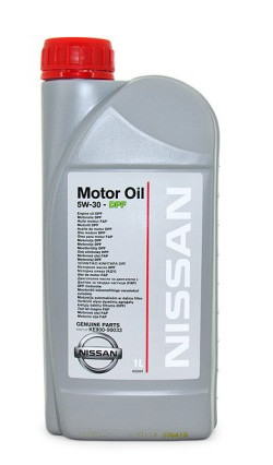 Масло мотор. 5W30 Nissan DPF (1л) 1*18шт. Масло мотор. 5W30 Nissan DPF (1л) 1*18шт.