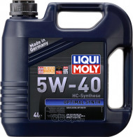 Масло мотор. Liqui Moly 5W40 Optimal SN/CF син 4л Масло мотор. Liqui Moly 5W40 Optimal SN/CF син 4л