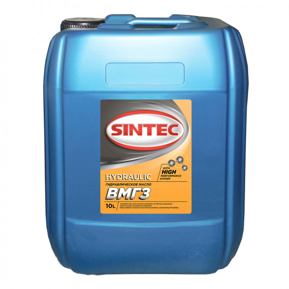 Масло гидрав. SINTEC ВМГЗ (10л) 1*2шт Масло гидрав. SINTEC ВМГЗ (10л) 1*2шт
