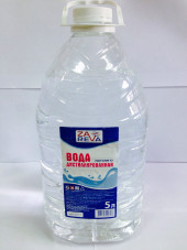 Вода дистиллированная (5л) "ZAREVA" 1*4шт Вода дистиллированная (5л) "ZAREVA" 1*4шт