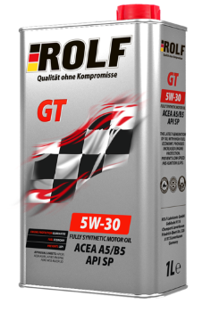 Масло мотор. ROLF GT SAE 5W30 API SP ACEA A5/B5  (1 л) 1*12шт